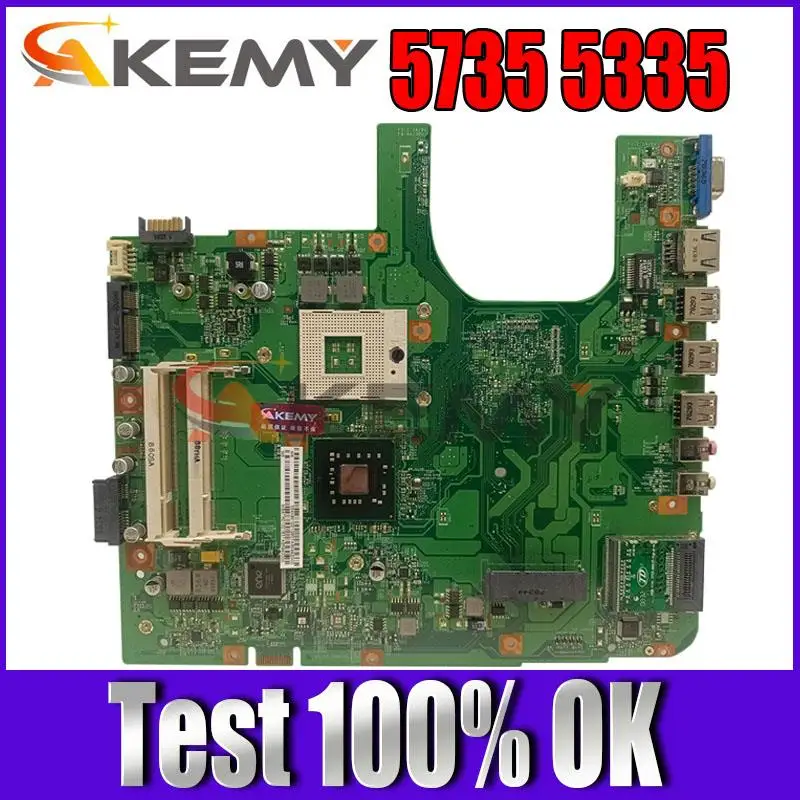 

MBATR01001 For ACER 5735 5335 Laptop Motherboard 08219-1 48.4K801.011 Mainboard 100% tested fully work