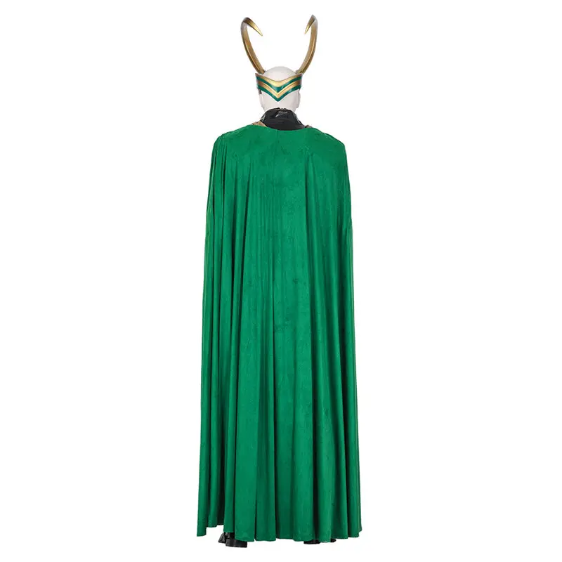 Высококачественный костюм для косплея Локи Хэллоуина боевой верх Женский