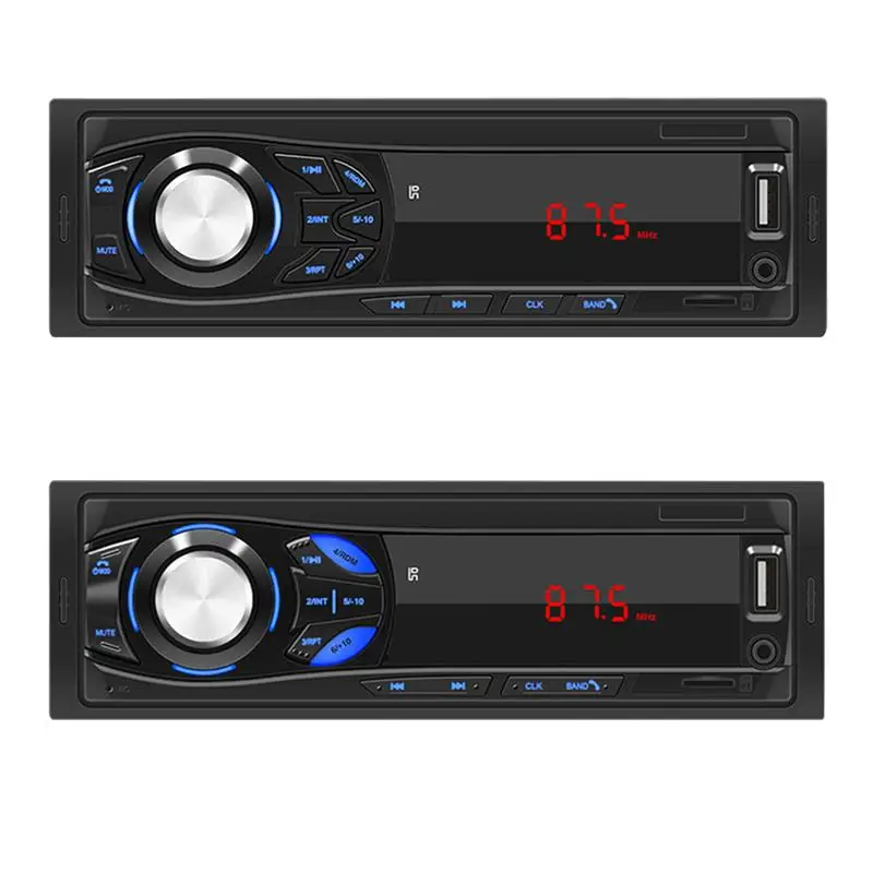Автомагнитола 1030/1044 MP3/WMA/WAV плеер Bluetooth стандартная цена FM/SD/USB/AUX несколько EQ 1 DIN 12 В