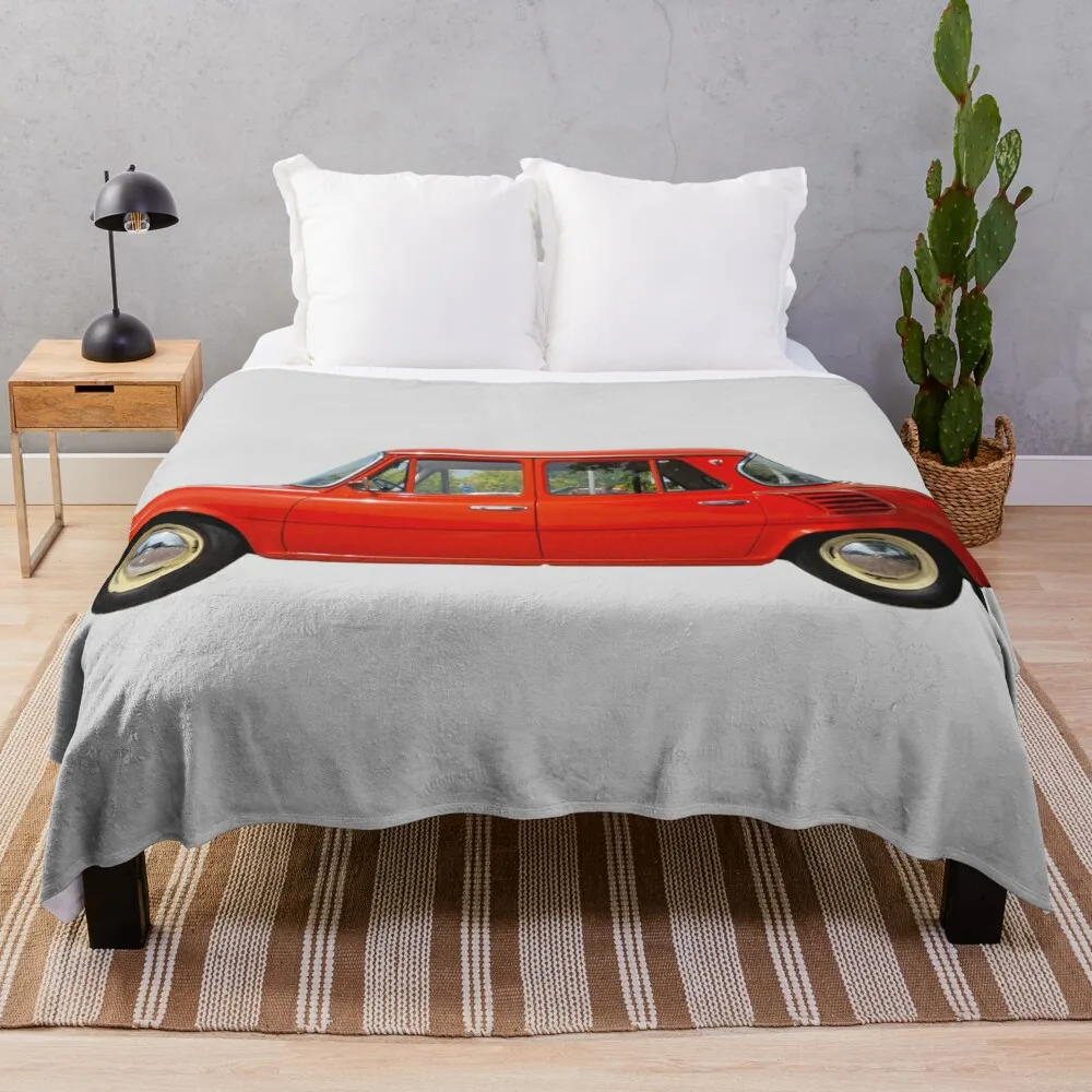 Oldtimer European Car Made in Former Czechoslovakia красное одеяло декоративный диван Хэллоуин Polar