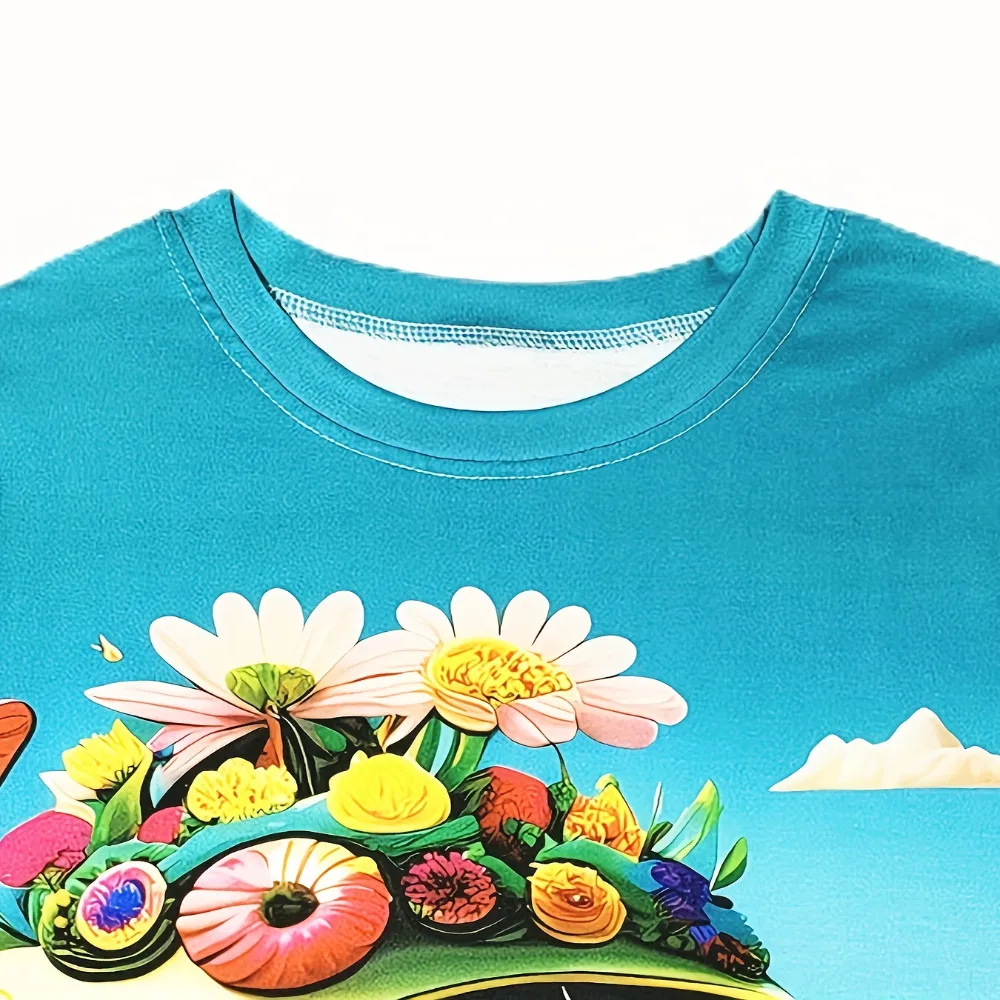 Повседневная футбольная рубашка для женщин с круглым вырезом и короткими