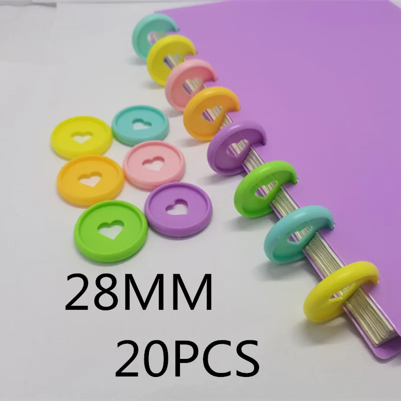 

20 шт., прозрачное желеобразное кольцо для подвязки, 28 мм