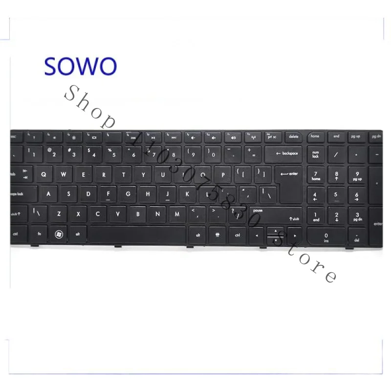 Клавиатура WYORESY с рамкой для HP Pavilion G7-2000 G7-2100 G7-2200 G7-2300 G7Z-2000 G7Z-2100 G7Z-2200 Serise