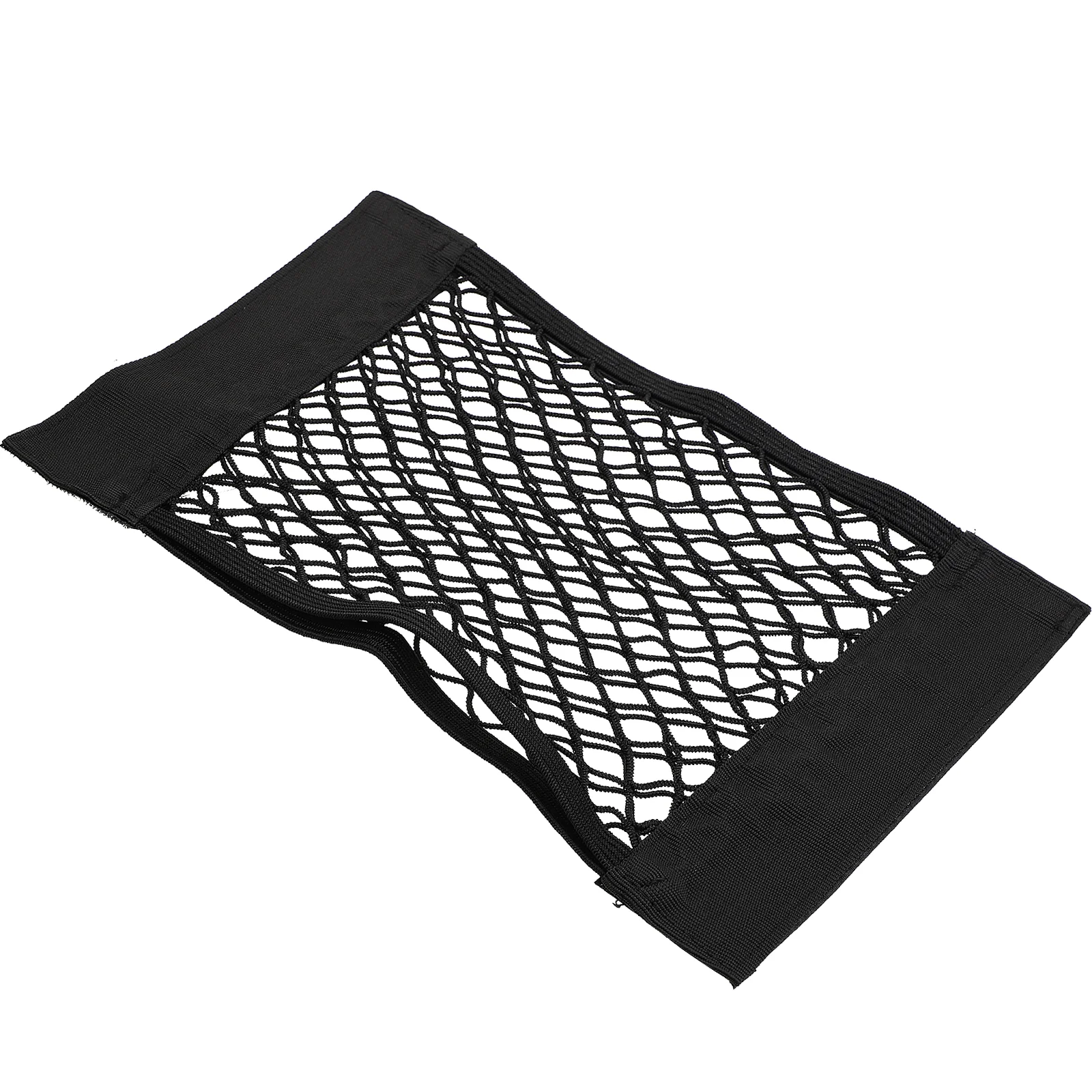 

2pcs Multi-use Car Rear Cargo Storage Nets Double-layer Trunk Nets Organizers