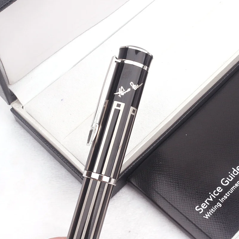 MB Writers Edition Thomas Mann Rollerall Pen Luxury School Office Roller Ball Pens with Gift Pouch + Refills Choosing