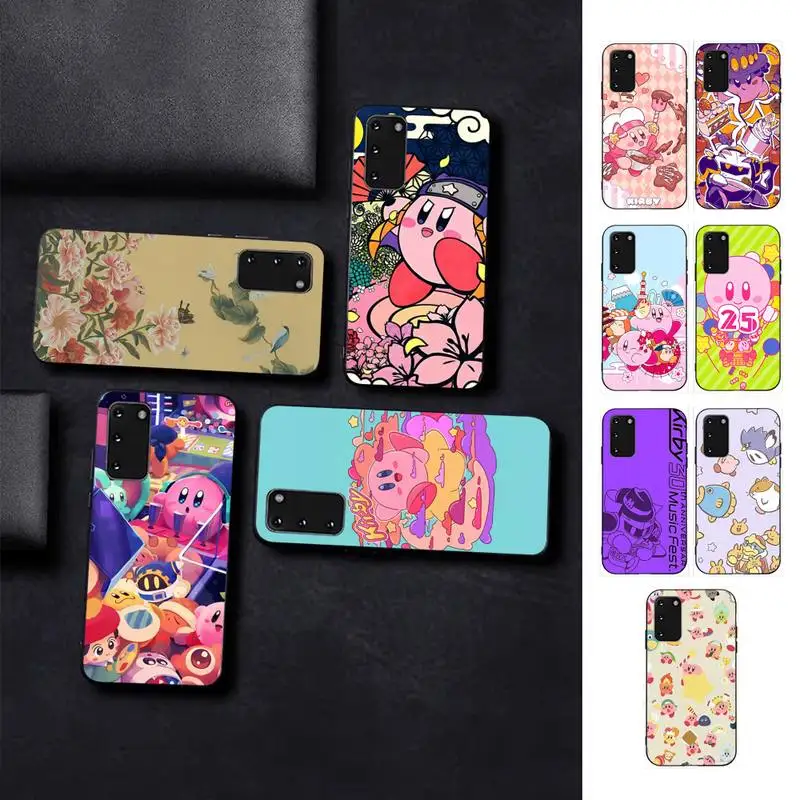 

K-Kirbys Phone Case For Samsung S 9 10 20 21 22 23 30 23plus lite Ultra FE S10lite Fundas