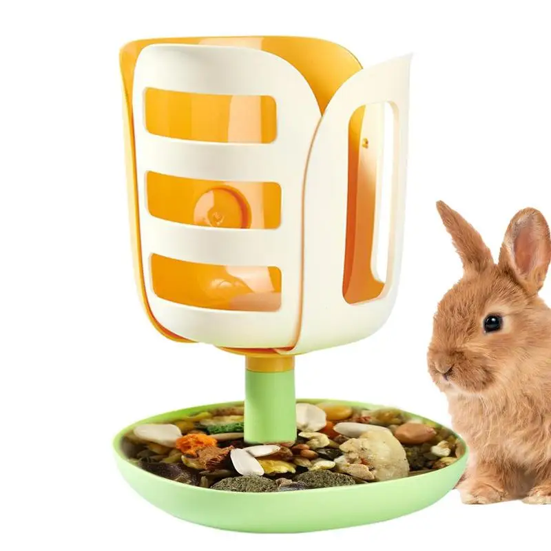 

Rabbit Hay Feeder Rabbit Guinea Pig Feeder Holder Large Capacity Pet-Self Feeding Rack For Bunny Chinchilla Guinea Pig And Other
