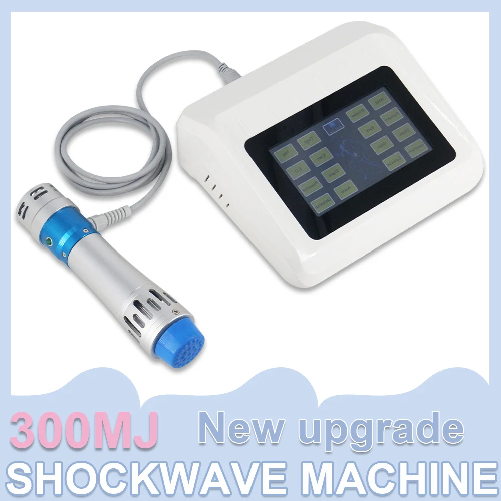

Аппарат для терапии ED Shockwave, аппарат для облегчения боли, расслабления, физиотерапии, массажер для тела 300 МДж, профессиональный
