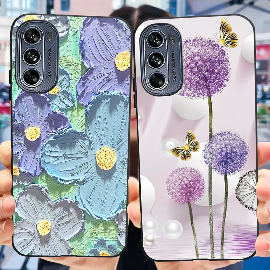 For Motorola Moto G62 5G Case New Fashion Painted Cover Shockproof Soft TPU Phone G 62 MotoG62 Fundas Coque