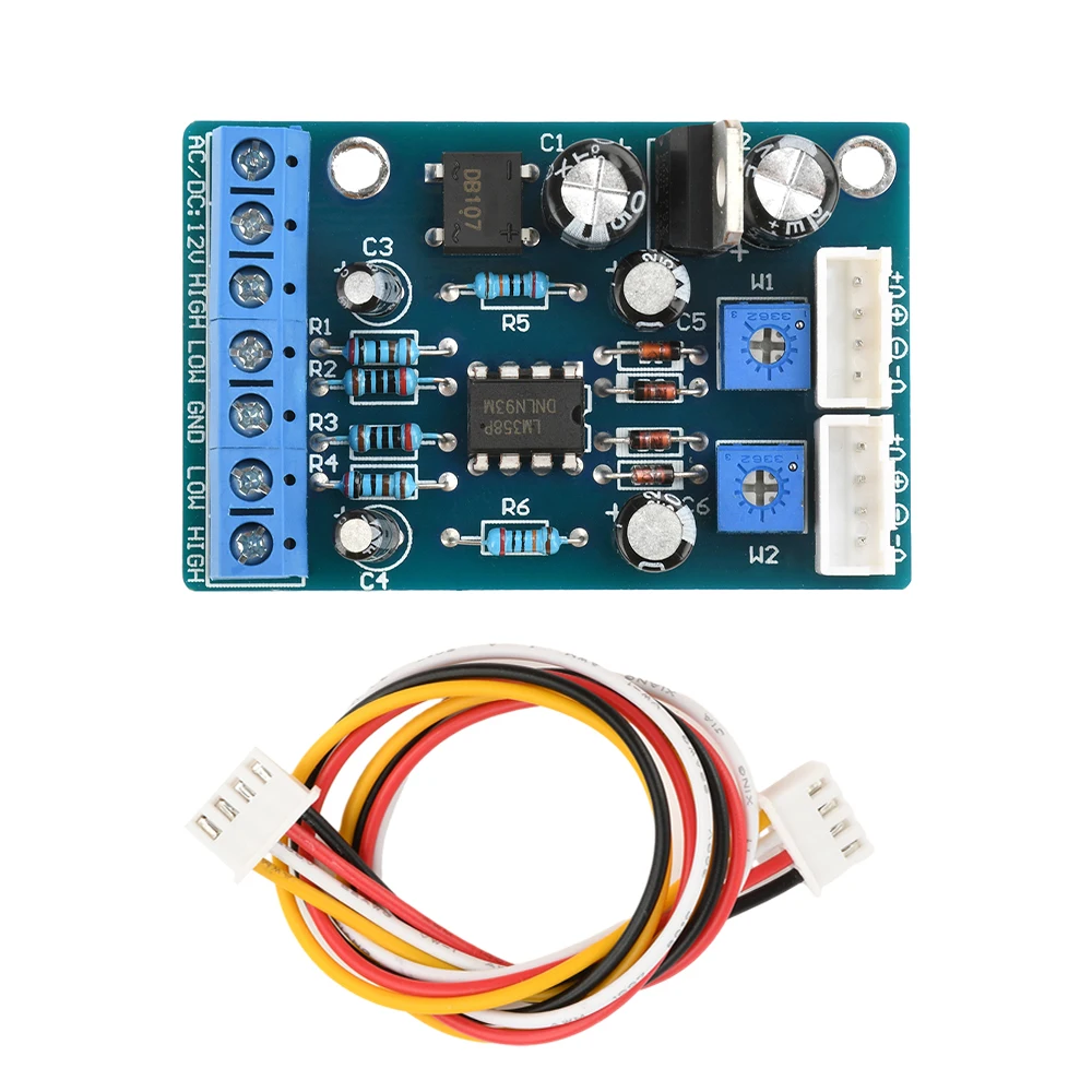 TA7318P AC/DC 12-15 В VU метр плата драйвера усилителя передняя электронная трубка желчный