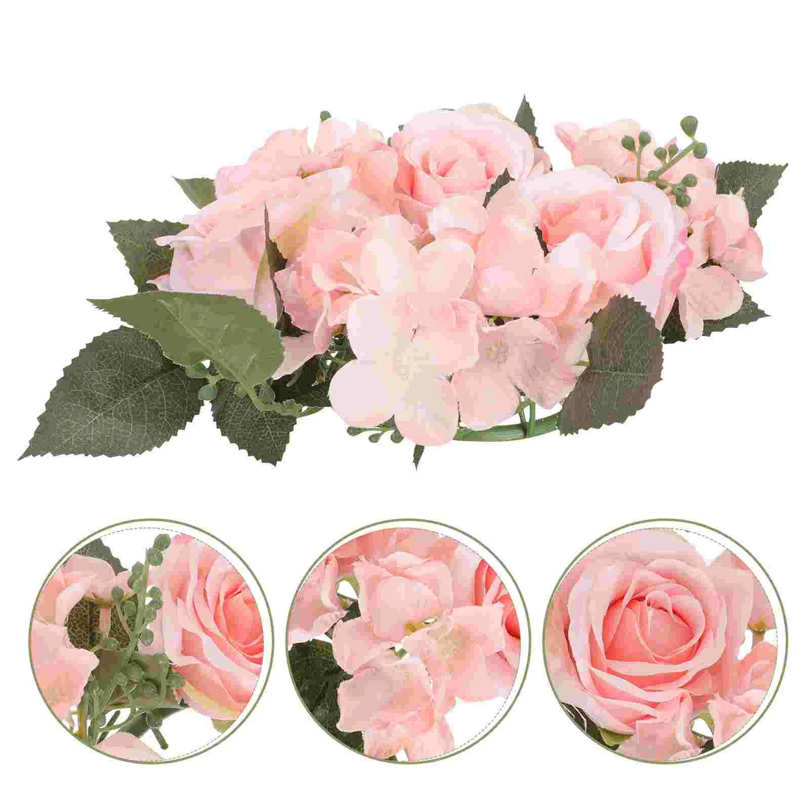 

Artificial Candlestick Garland Flower Centerpieces Tables Wedding Decoration Party