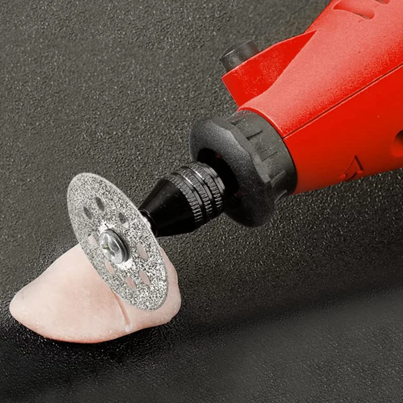 

Hot 50 PCS 22Mm Diamond Cutting Wheel With 5 PCS 3Mm Mandrel And 2 PCS Screwdriver