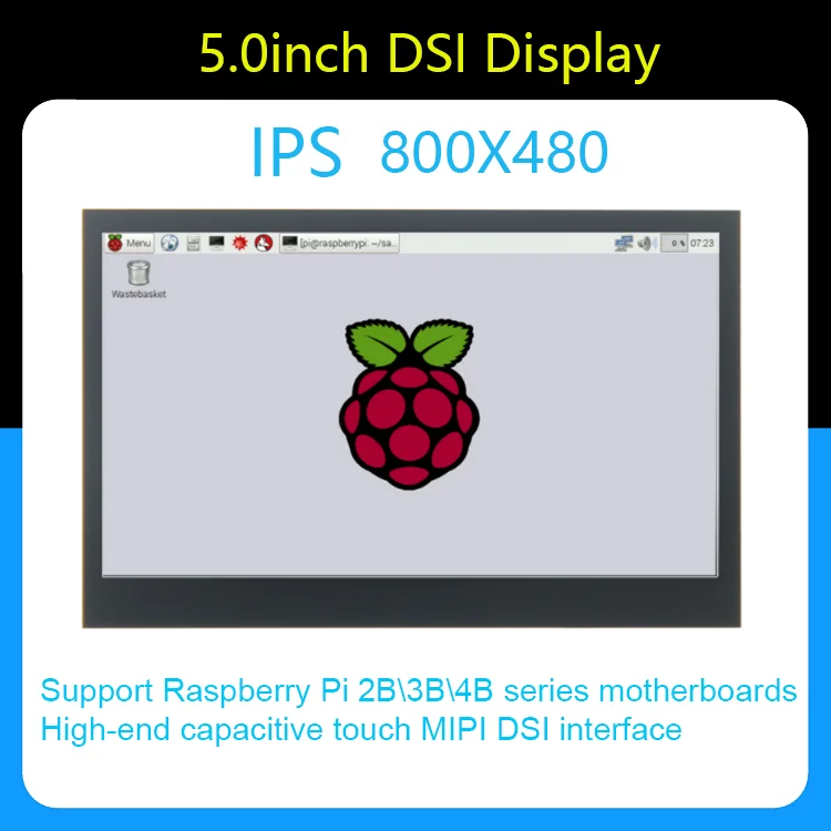 5 0 &quot5 дюймов 800*480 MIPI IPS TFT DSI многосенсорная емкостная сенсорная панель ЖК-модуль