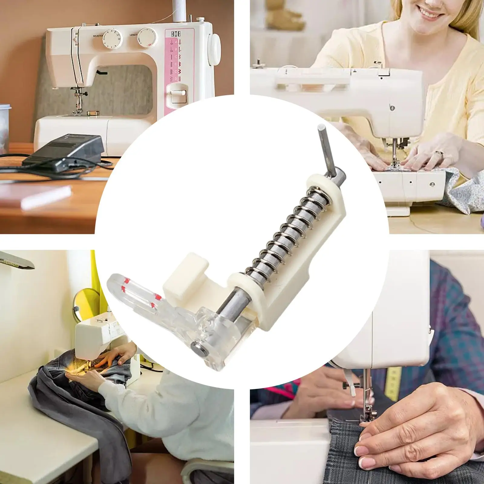 Многофункциональная искусственная лапка для шитья прижимная вышивки