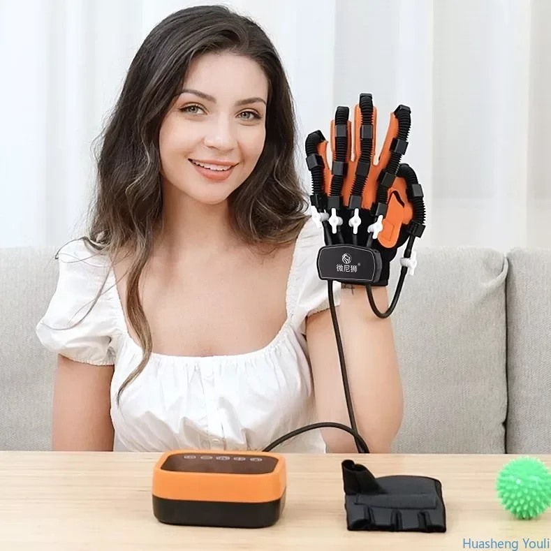 

Hemiplegia Finger Rehabilitation Trainer Robot Gloves Braces Supports Bone Care