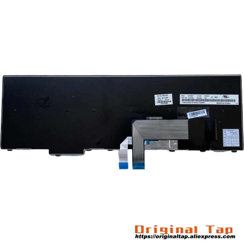 Бельгийская клавиатура BE для Lenovo Thinkpad P50s T560 W540 T540p W541 T550 W550s L540 L560 04Y2354 00PA581 00PA622 04Y2432