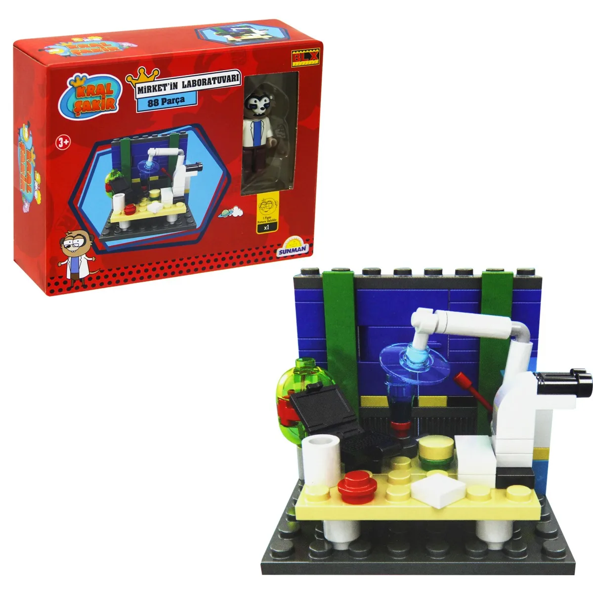 

BLX Lego mirketin Lab 88 шт.