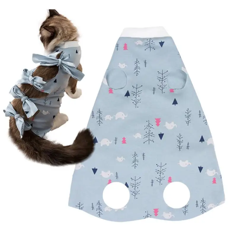 Костюм для восстановления котенка пижамный костюм кошек легкий