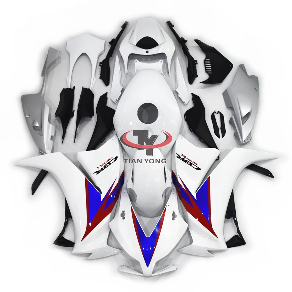 Кузов капот яркий Красный Синий Серебряный цветок мотоцикл для CBR1000RR