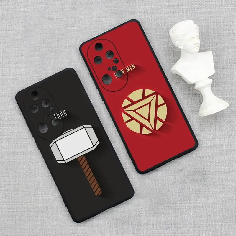 

Чехол для телефона с логотипом Marvel DC Hero для Huawei P20 P30 P40 P50 Lite E P Mate 50 40 30 20 Pro, мягкий чехол