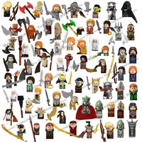pg blocks lord rings elves orcs army dwarf rohan mini action toy figures building blocks assembly toys for kids birthday gifts