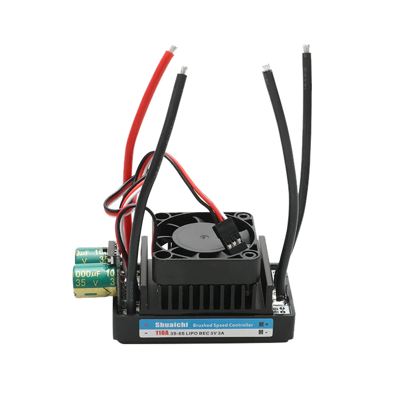 1 шт. улучшенная версия DIY RC робот-газонокосилка Motor 12 в 24 в 1000 А двухсторонний матовый ESC Вт контроллер скорости с охлаждающим вентилятором