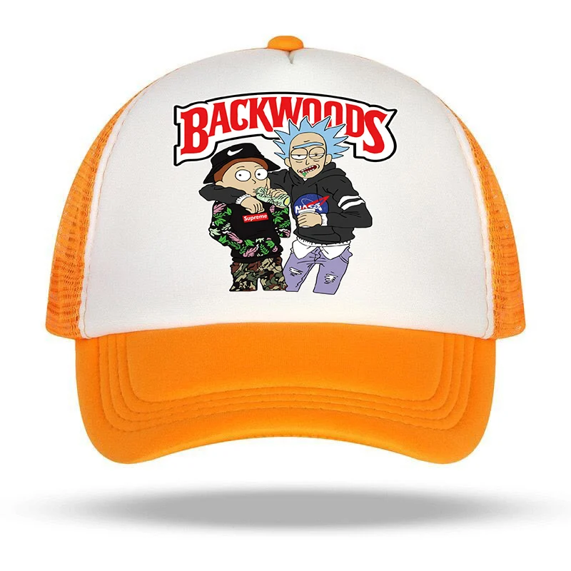 

Детская мультяшная новая бейсболка Backwood-для мальчиков и девочек, детские хлопковые шляпы от солнца, классные милые уличные шляпы от солнца ...