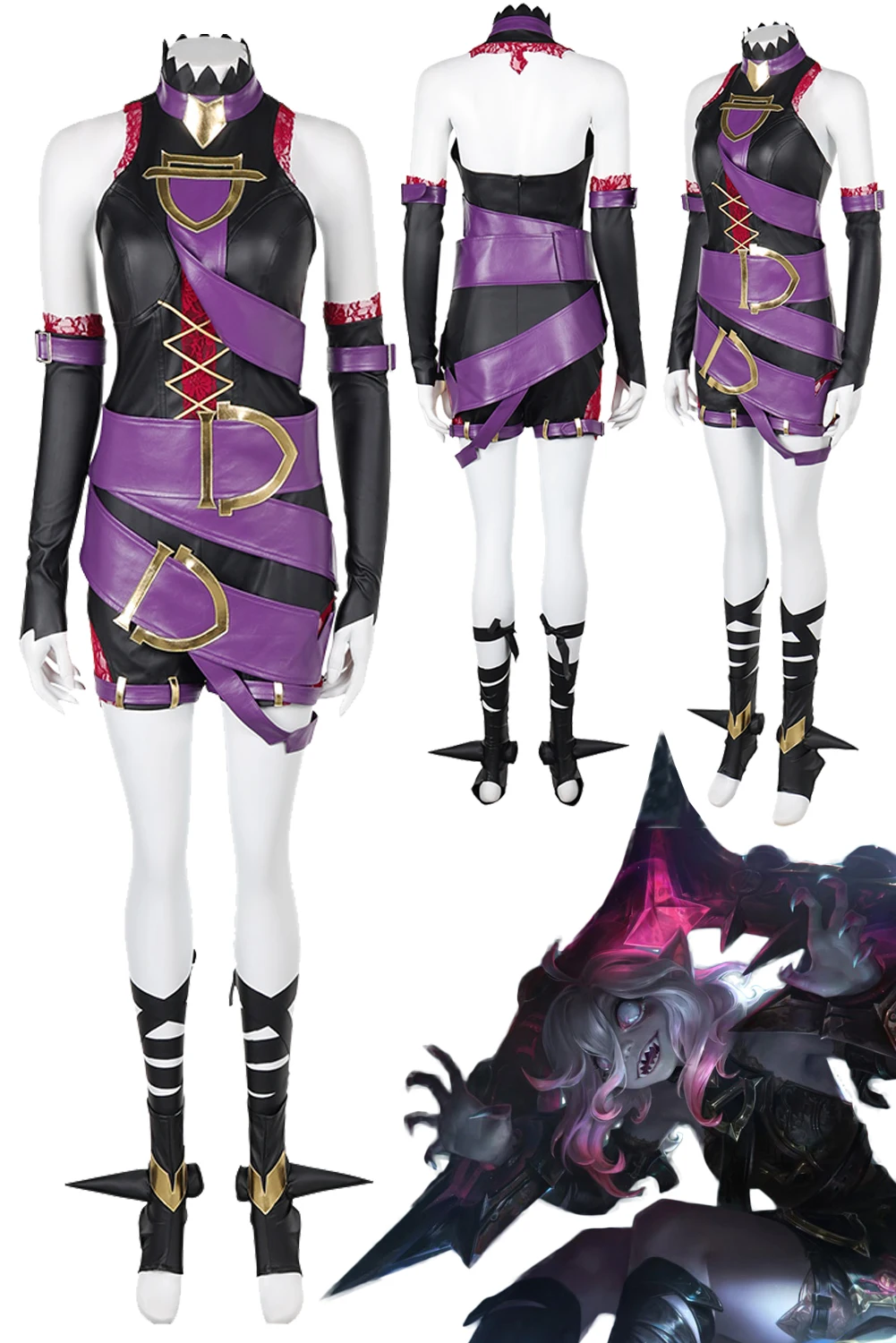 Классический Бриар Косплей Фэнтези Готическая Лолита Наряды Аниме Игра LoL Костюм