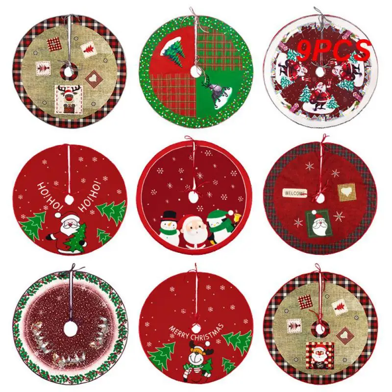 

9 шт., декоративные подставки для украшения ёлки