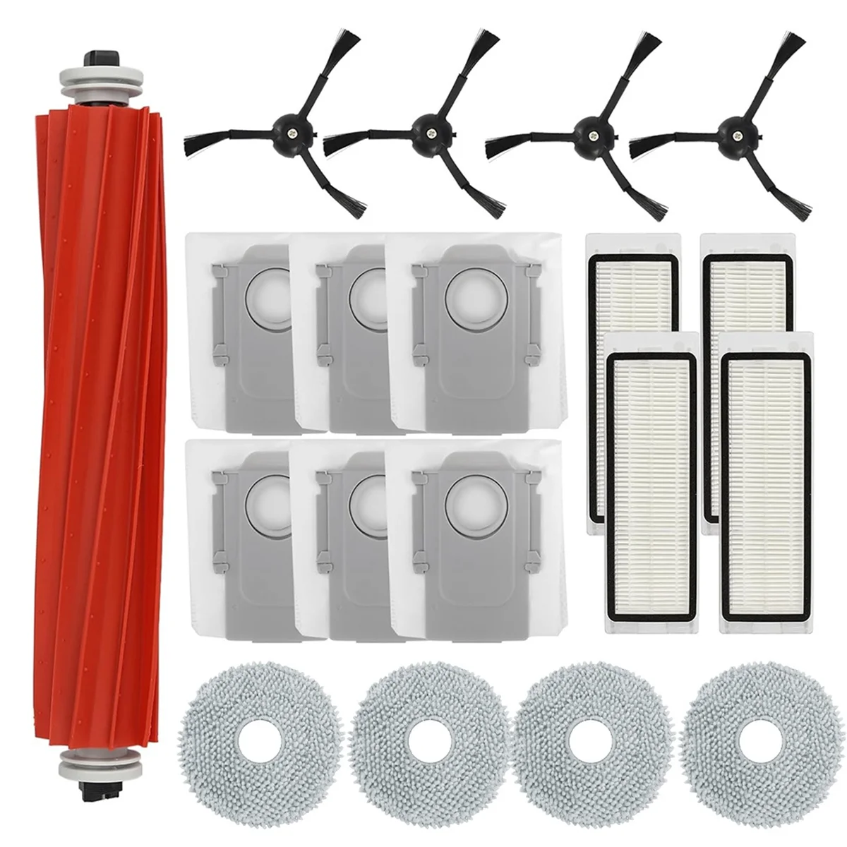 Комплект аксессуаров для робота-пылесоса Roborock Q Revo основная щетка боковая