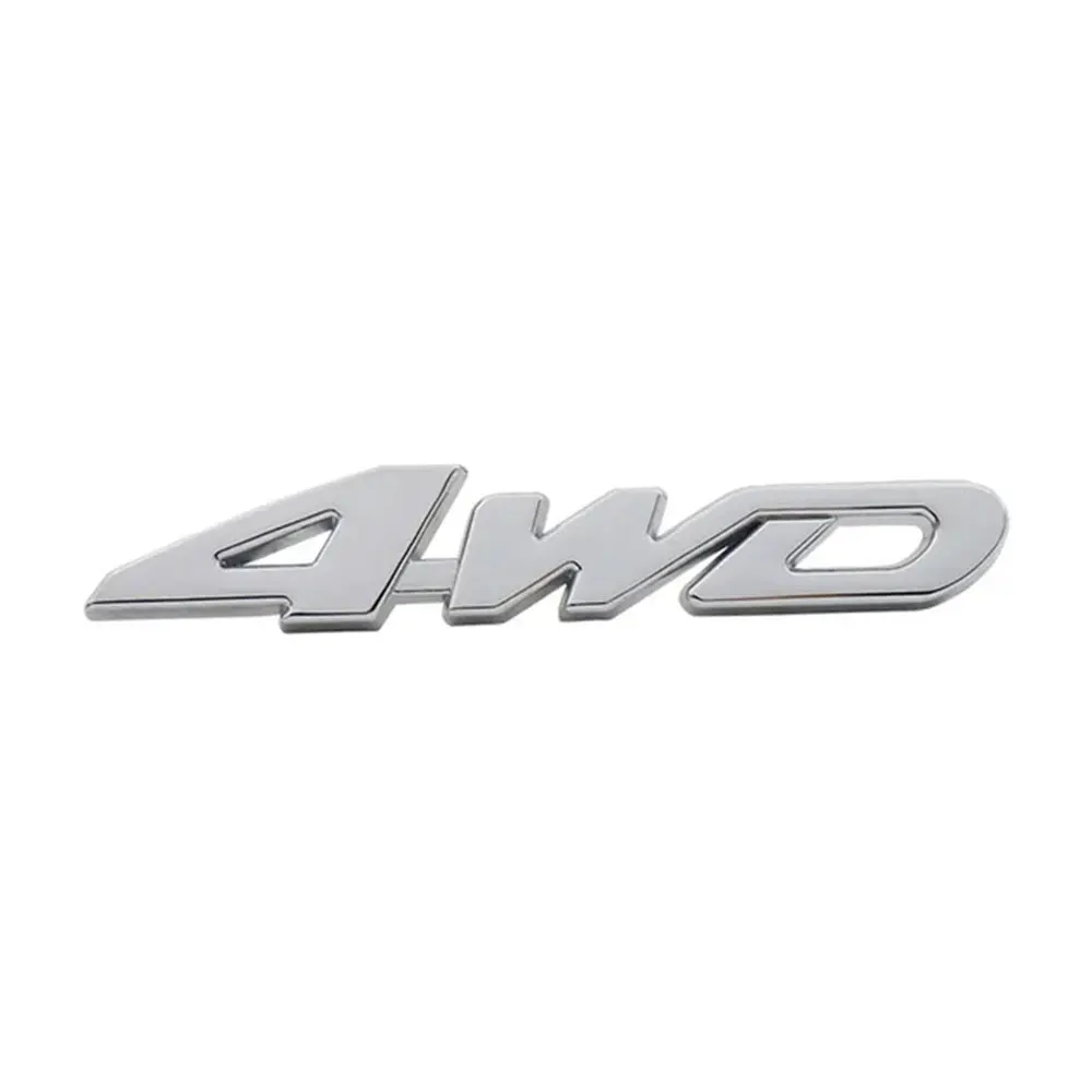 

Металлическая 3D Эмблема Автомобиля 4WD, Значок, Наклейка, Универсальная Задняя Часть Багажника/крыла, Боковая Наклейка
