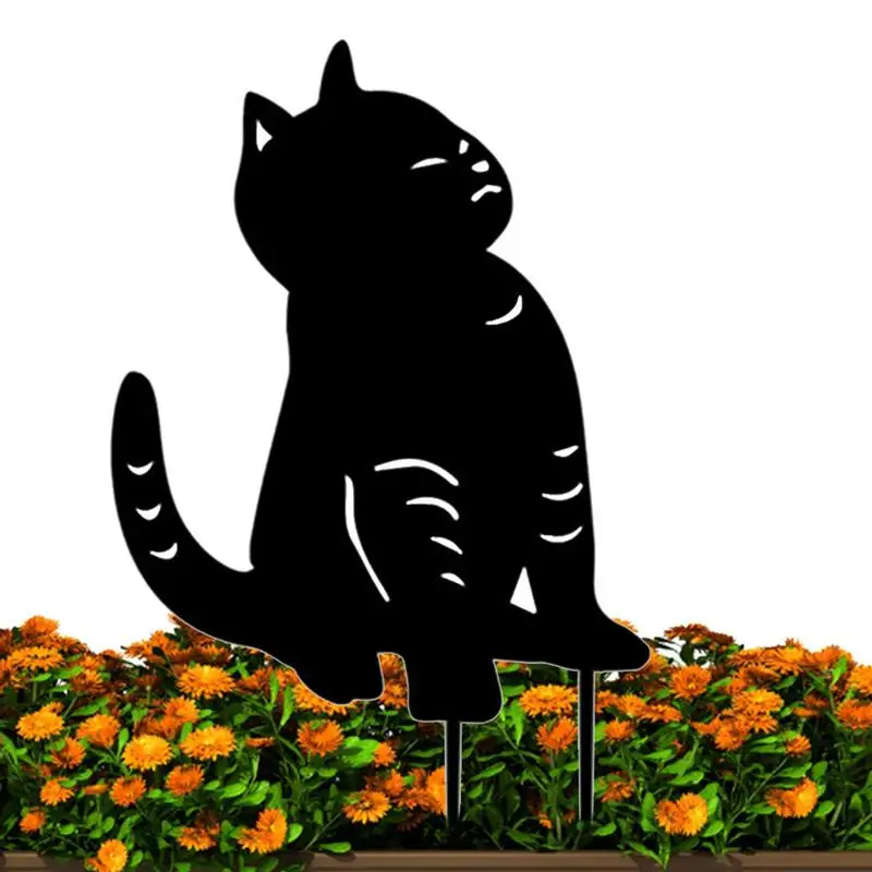 

Декоративная подставка для кошек и собак, акриловая садовая статуя для двора, внутреннего двора