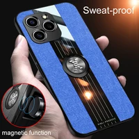 for honor 60 se 50 x20 se x30i play 5t pro phone cover for honor magic 3 pro play 30 plus magnetic ring holder full back case
