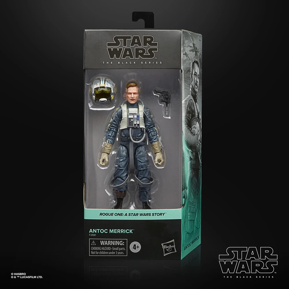 [В наличии] Hasbro Star Wars The Black Series Antoc Merrick Rogue One: A Story Collection Модель Фигурка 6-дюймовая