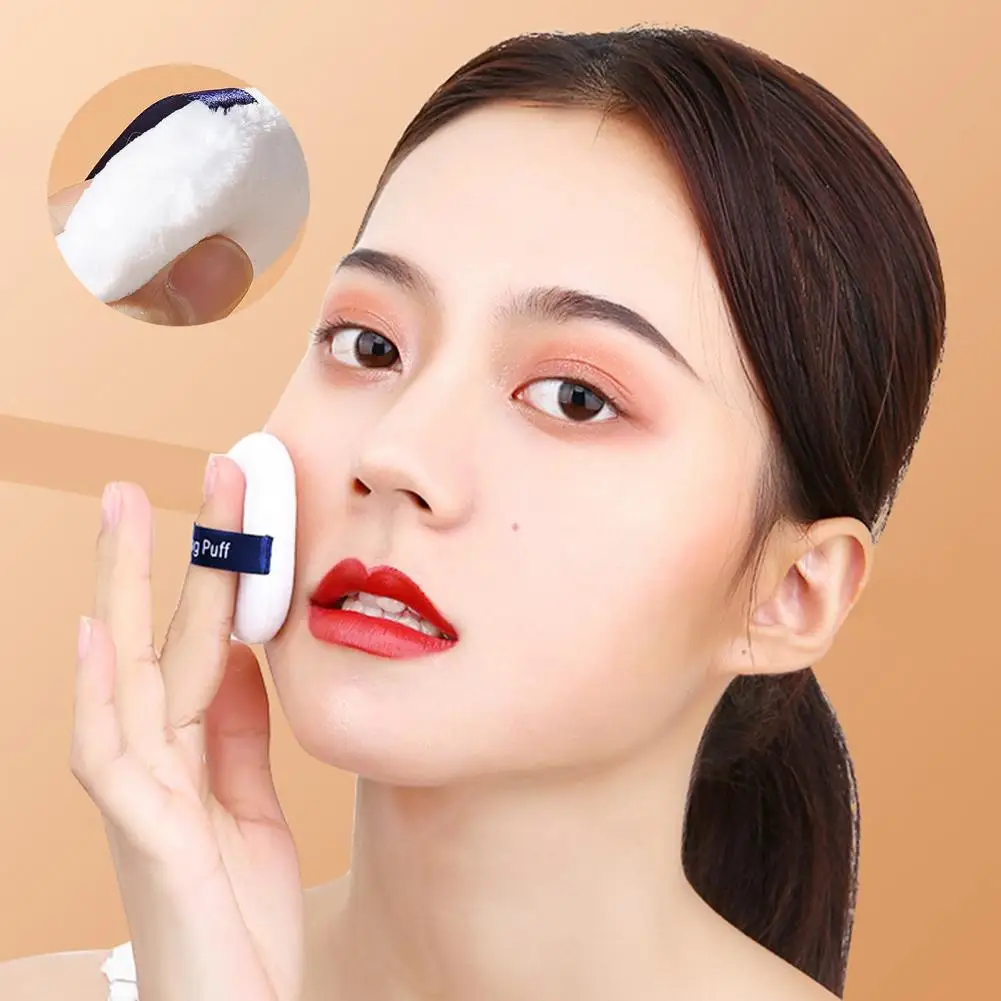 

Cosmetic Puff Super Soft Friendly to Skin Delicate Texture Stretchy Wet Use Foundation Cosmetic Makeup Puff Beauty Supplies
