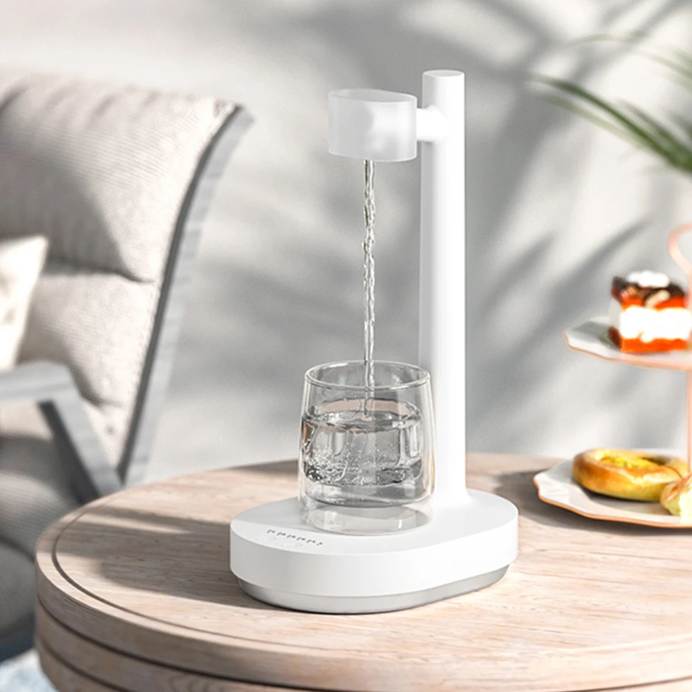 

Электрический Настольный диспенсер для воды 6-Скоростной usb-насос для бутылки воды 1800 мАч умный для дома/офиса/кемпинга/кухни/гаража