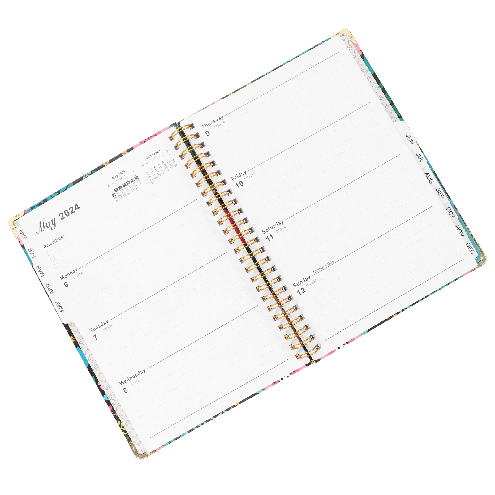 

Portable Planner Book Office Note Book Household Planner Organizer Home Supply