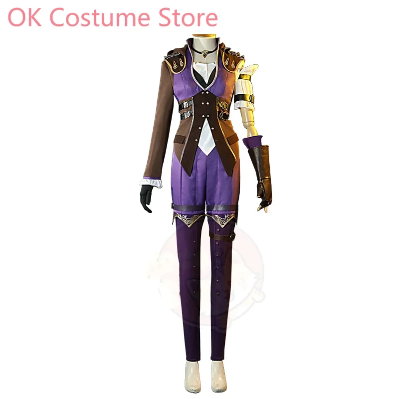Косплейигры Arcane Caitlyn Косплей Костюм Game Cos s Arcane Cos Arcane Caitlyn Костюм и парик для косплея (art.: 3920cffdde899) - 3920cffdde899