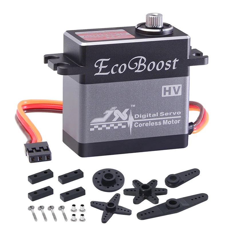 

Сервопривод JX Servo CLS6322HV с металлическим редуктором, цифровой мотор без сердечника Ecoboost с большим крутящим моментом 21 кг, полностью металлический корпус для радиоуправляемого вертолета, робота