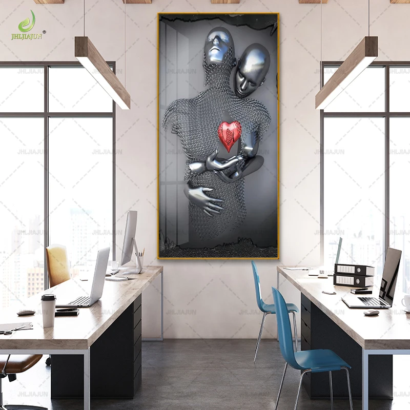 Оптовая продажа изысканный художественный фон для входа в атмосферу Золотая