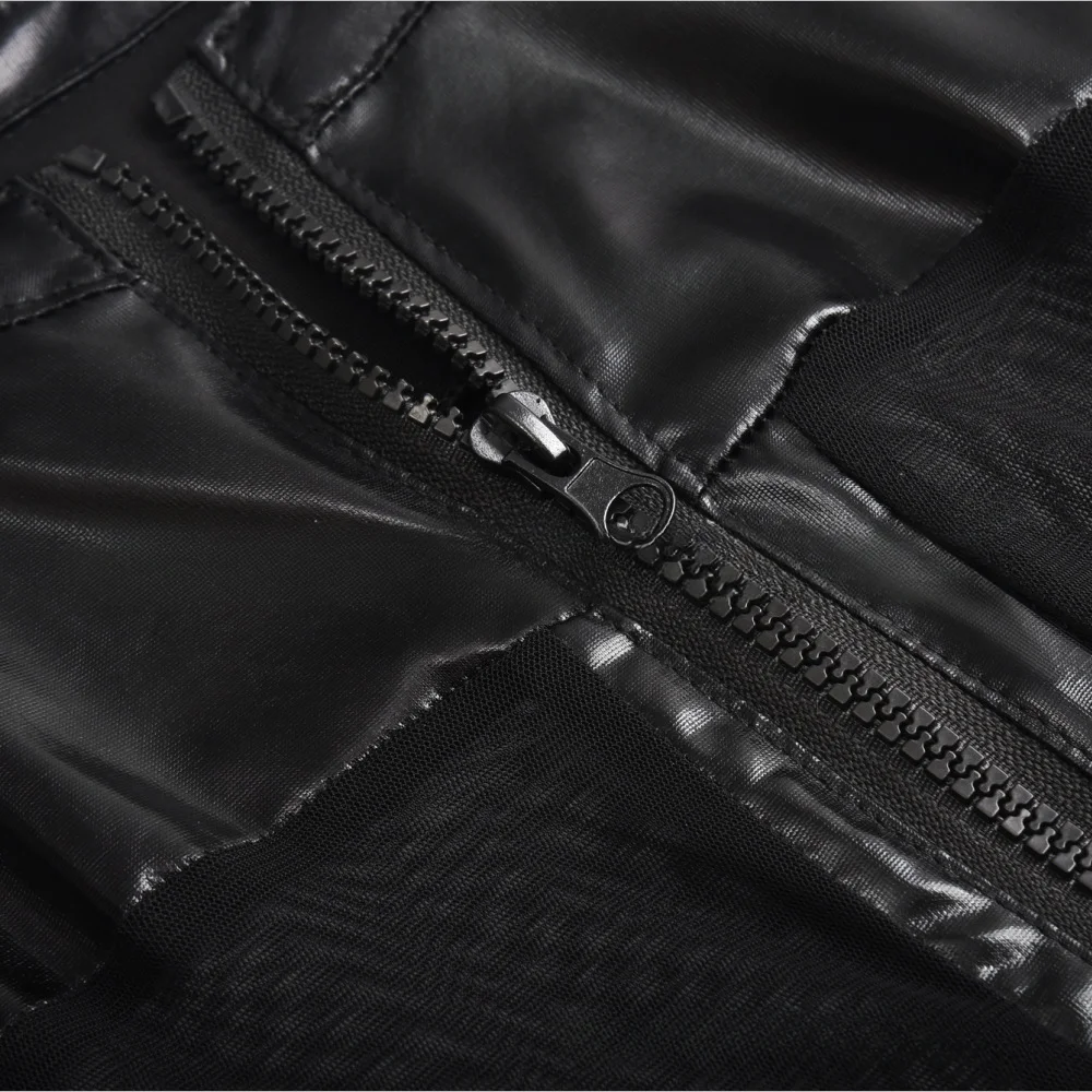 Mens Underwear  Catsuit One-piece Bodysuit Breathable Mesh  Solid Temptation Party Role Dressing Flirting Teasing Fun Lingerie