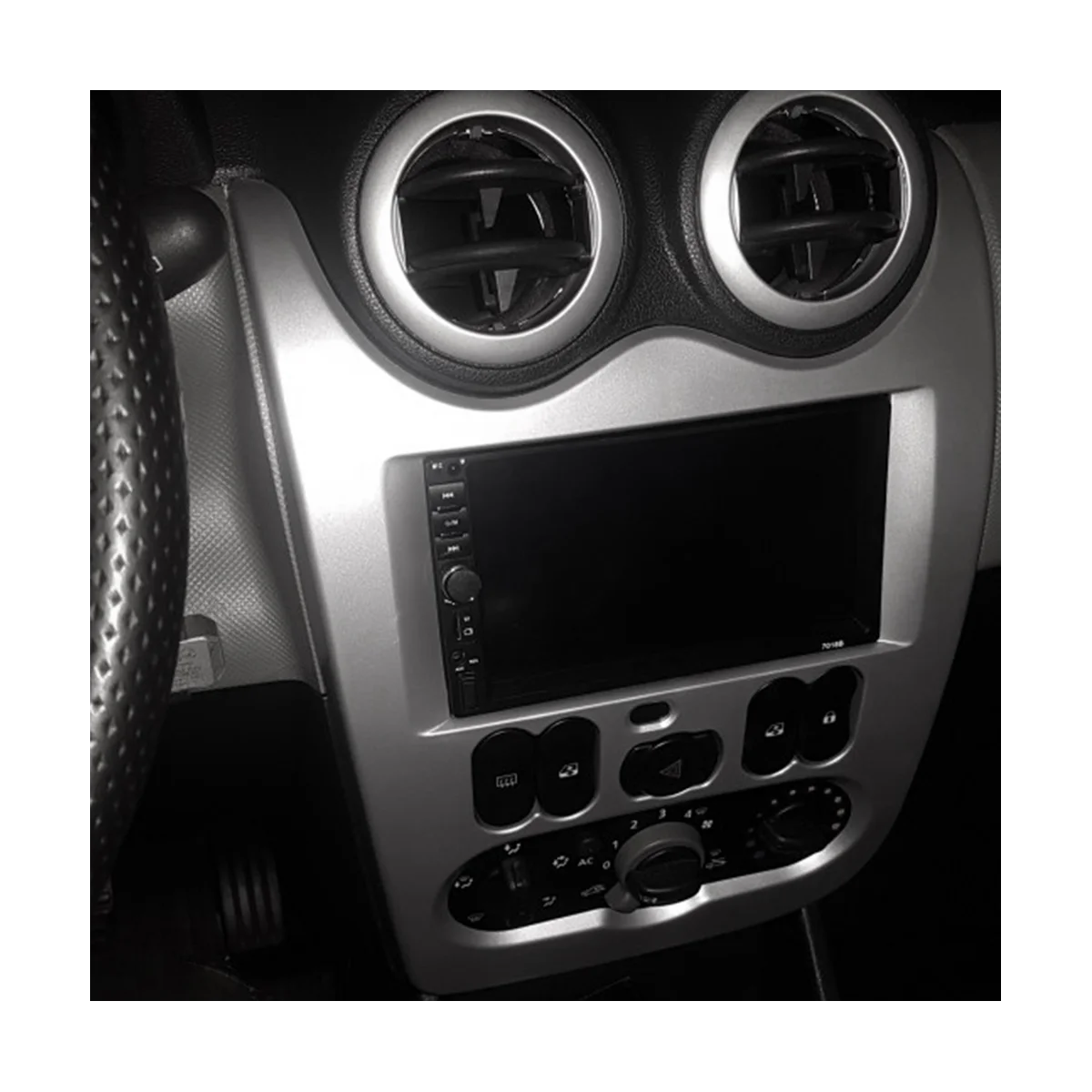 Двойная Din Автомобильная рама для DVD-радио RENAULT LOGAN 2010-2013 LHD 7-дюймовый адаптер CD