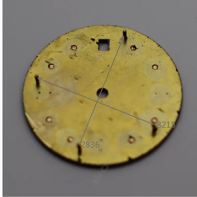 ETA2836 Призрачный циферблат светящийся Lao Green Ghost Dial модифицированная поверхность