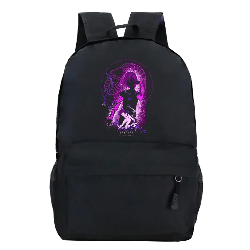 The Goats Sin of Lust School Bags for Boys The Foxs Sin of Greed Book Bag High Street Book Bag Gothic Bookbag Teenage Backpack