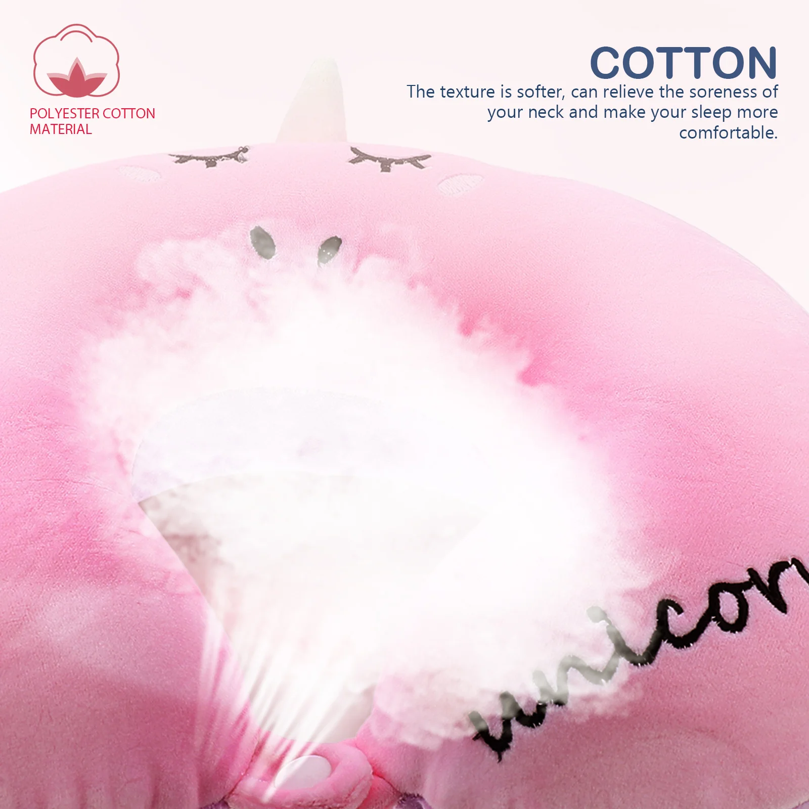 

Napping Neck Cushion Portable Pillow Train Support Airplane Travel Soft Rest Pillows Airplanes