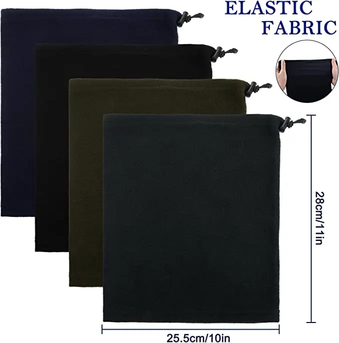 

4 шт. портативный шейный Гетр ветрозащитная бандана шарф для верховой езды спортивная шапка