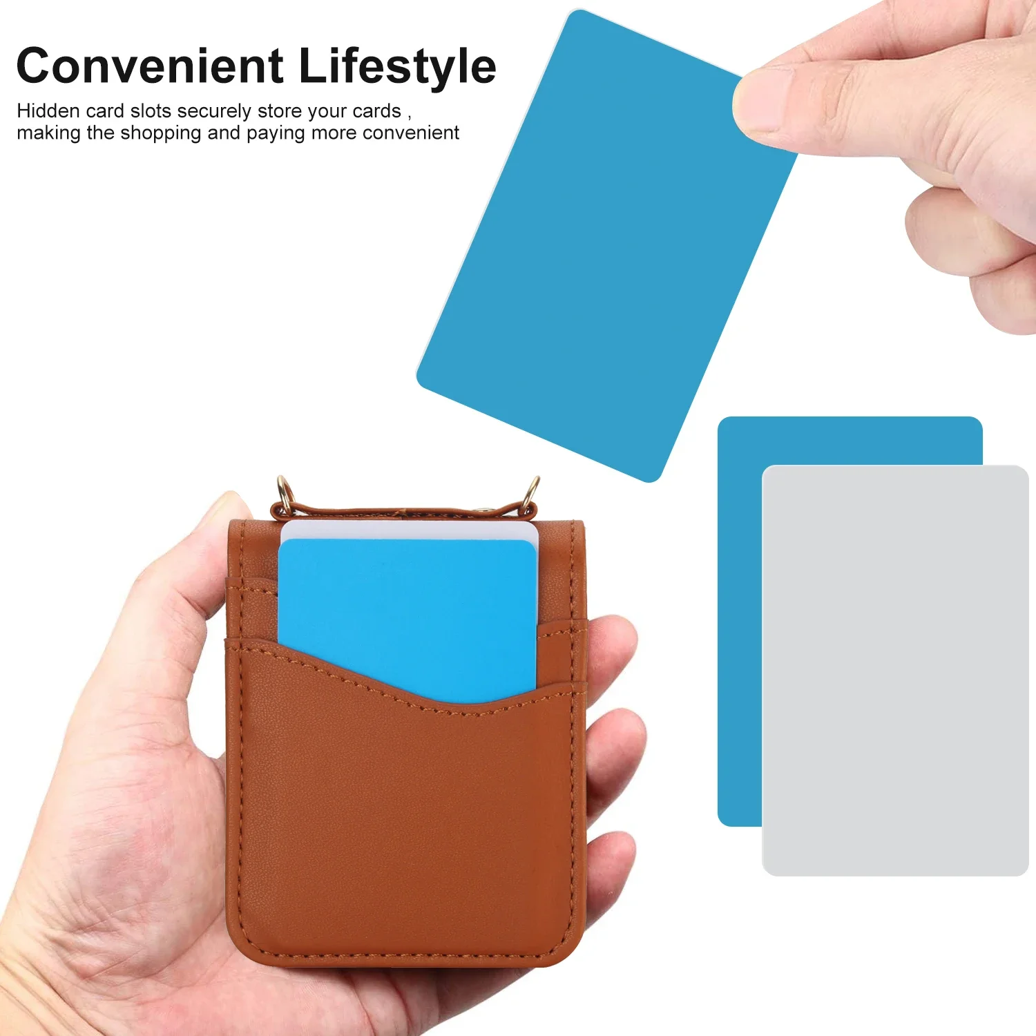 Кожаный чехол-книжка для Samsung Galaxy Z 6 5 4 3