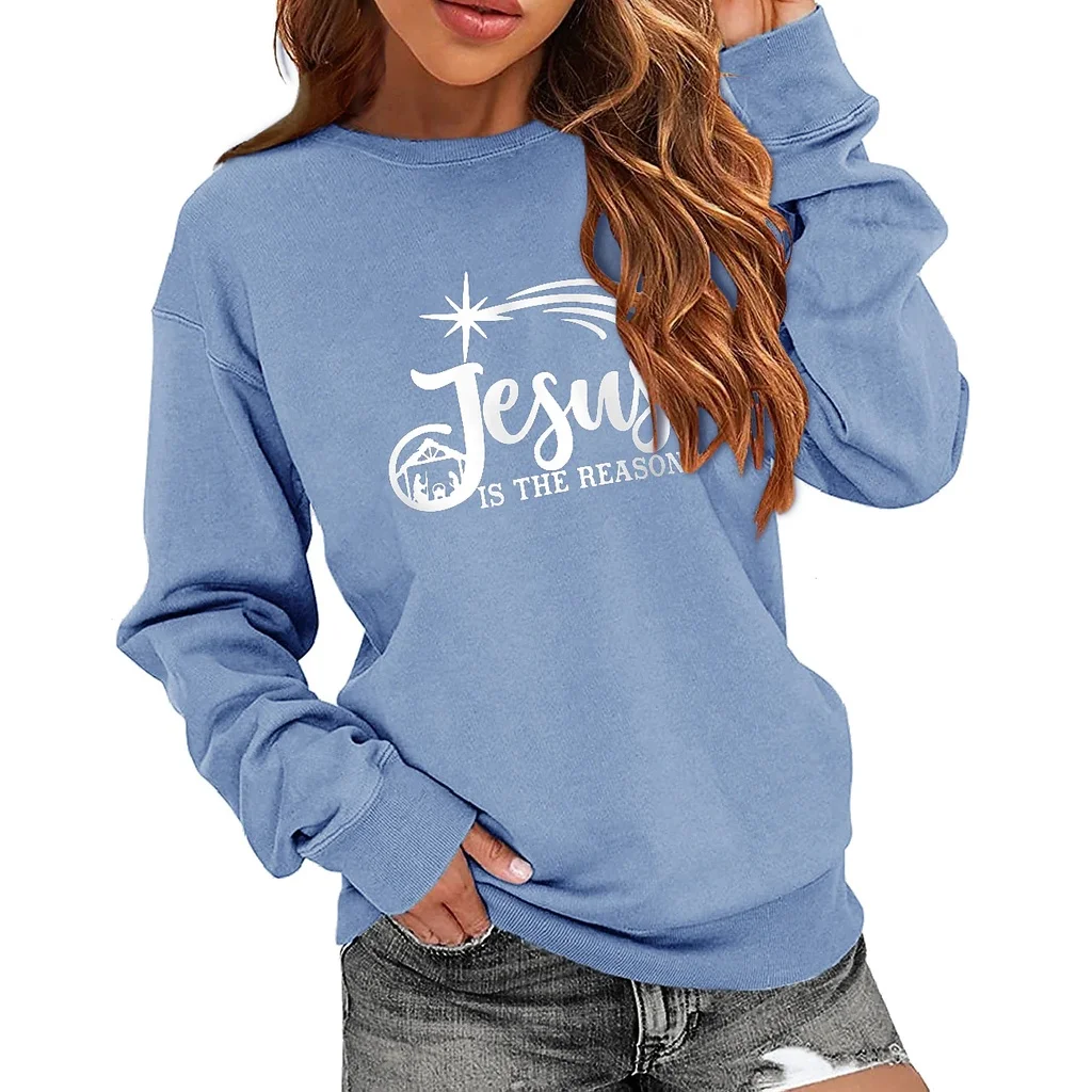 

[New In] Women Casual T Shirt 3D Print JESUS O-Neck Street Casual Oversized Tops Plus Size