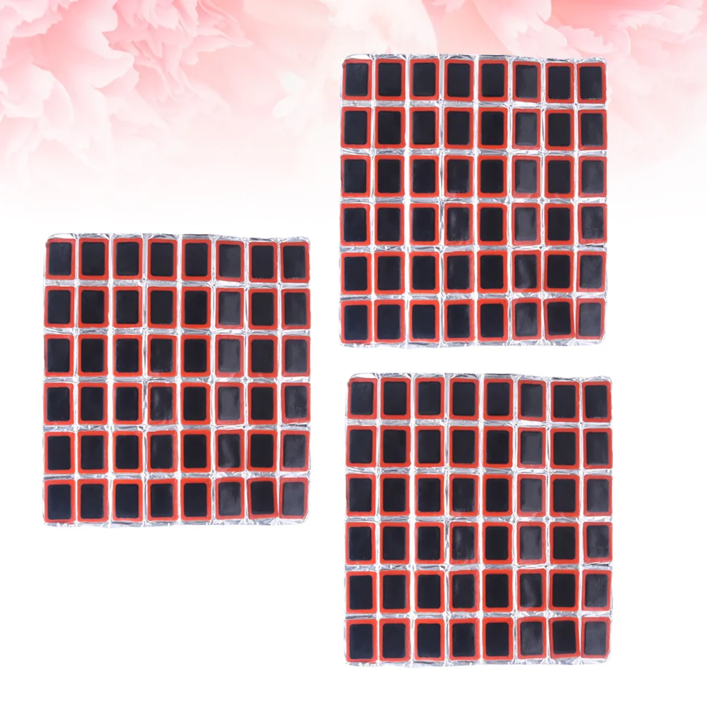 

3 Sheets Tire Patch Shape Tire Patch Accessories for Bike Motor