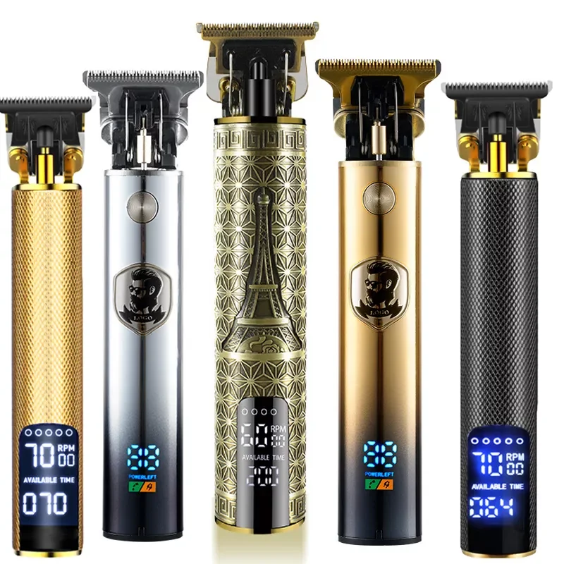 

2020 T9 триммер для волос, парикмахерская машинка для стрижки волос, беспроводная машинка для стрижки волос, триммер для бороды, машинка для бр...